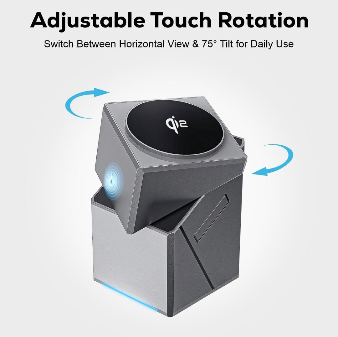 3-in-1 magnetic wireless charging station