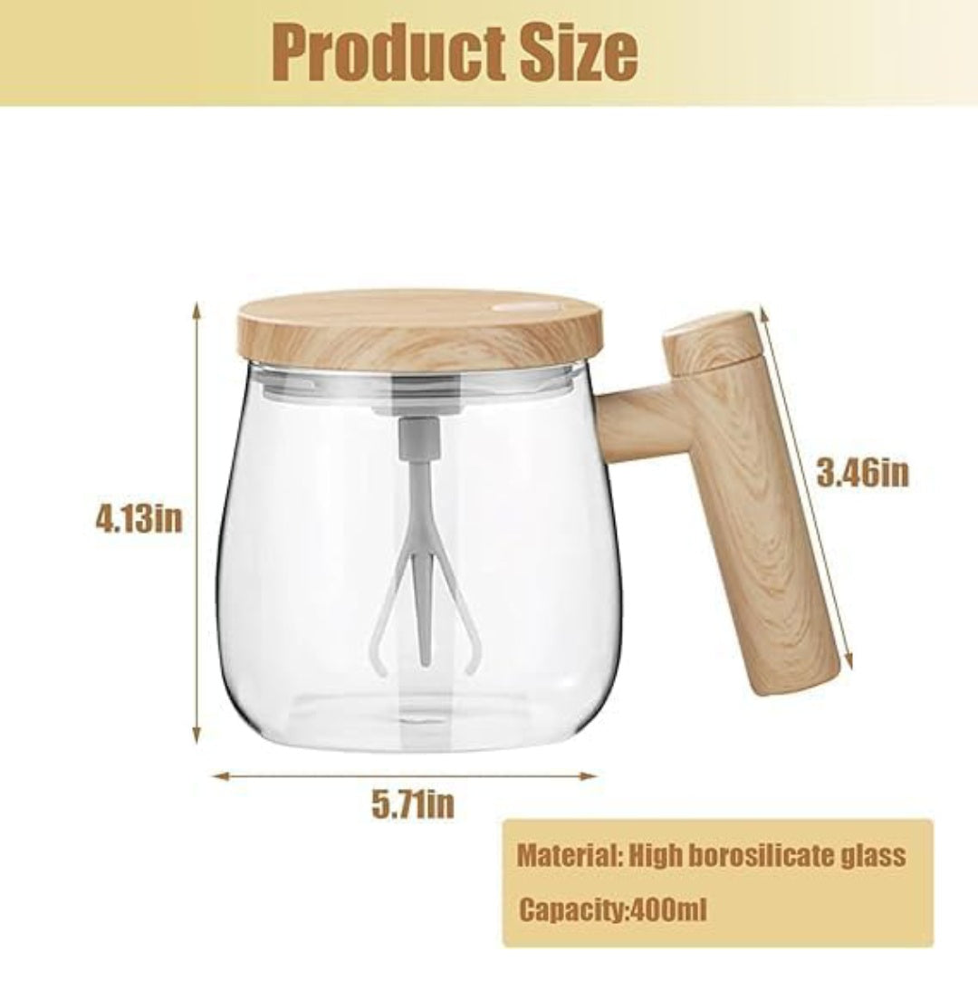 Electric Self-Stirring Coffee Mug